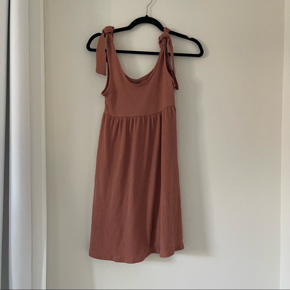 Wild Fable Sleeveless Dress with Bows - Caramel color - size XS